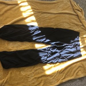 Dark grey/black. Lulu lemon dance studio pants.